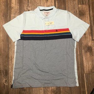 NWT Penguin Striped Polo